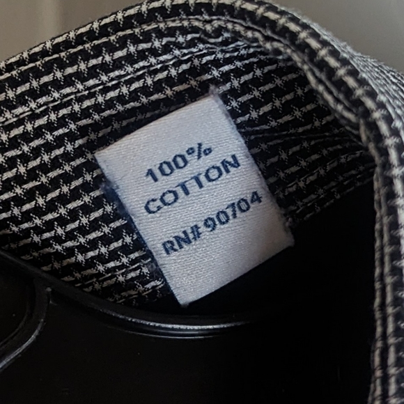 Ryan Seacrest Distinction Dress Shirt Mens 17-1/2 34/35 Slim Fit Non-Iron Black - Picture 5 of 5